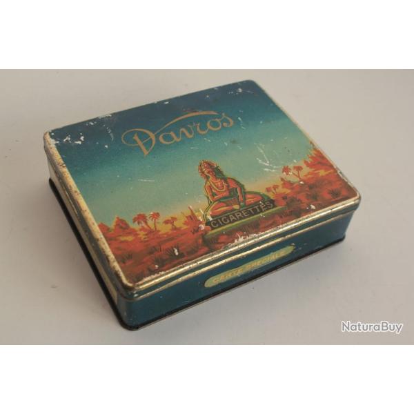 Bote  Cigarettes tle Davros D. Missirian Bruxelles