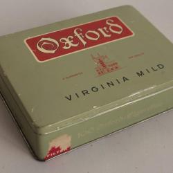 Boîte à Cigarettes tôle Oxford Virginia Mild