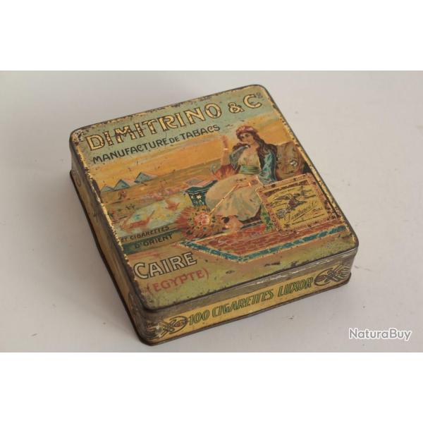 Bote  Cigarettes tle Dimitrino Luxor Caire gypte Orientaliste