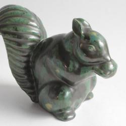 MENELIKA Écureuil céramique Hélène Amoudruz Charles Imbert