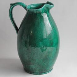 LIFAS Pichet céramique vert Alice Sordet-Bonifas