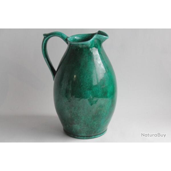 LIFAS Pichet cramique vert Alice Sordet-Bonifas