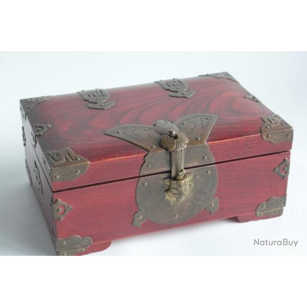 Coffret  bijoux bois Tortue Chine