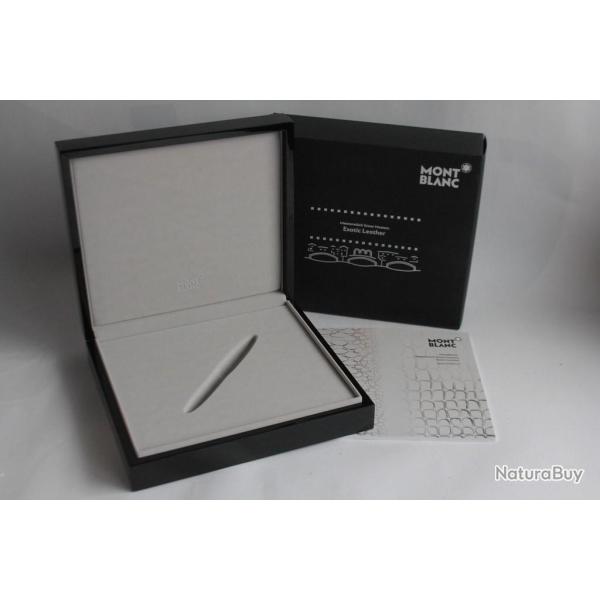 MONTBLANC �crin pour stylo Exotic Leather Special Edition