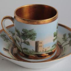 Tasse porcelaine litron Empire