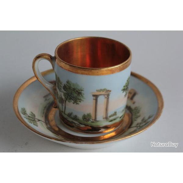 Tasse porcelaine litron Empire