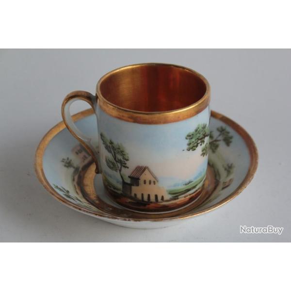Tasse porcelaine litron Empire