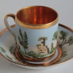 Tasse porcelaine litron Empire