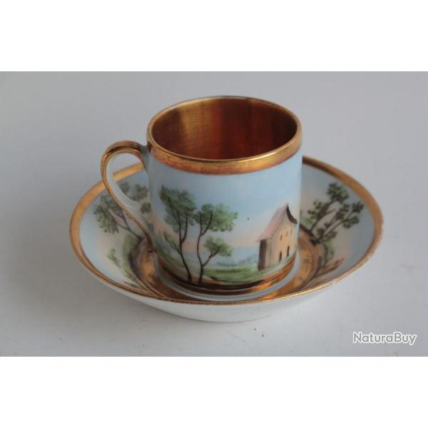 Tasse porcelaine litron Empire
