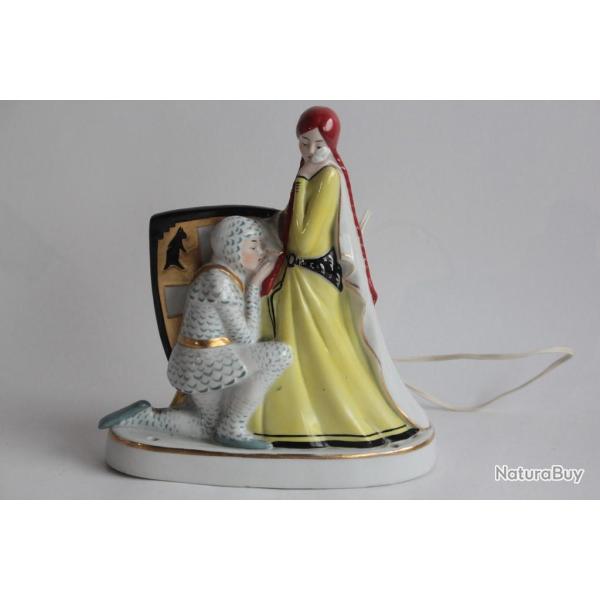 Veilleuse porcelaine Paris Chevalier
