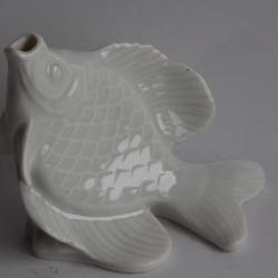 Édouard Marcel SANDOZ & CARROZ Carpe porcelaine