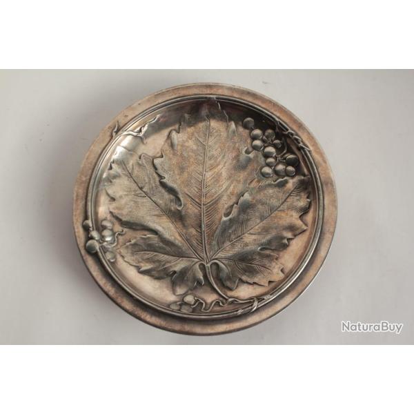 Vide poche Gallia Feuille Art nouveau