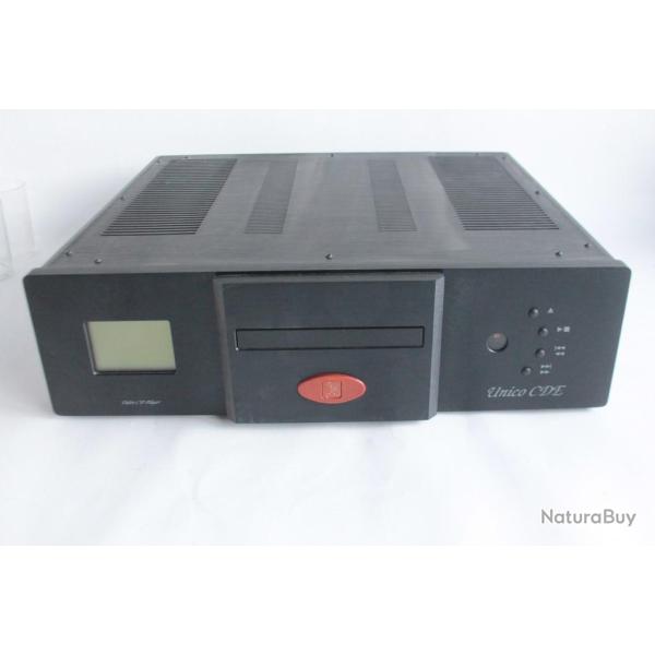 Lecteur CD Unison Research UNICO CDE noir fonctionne