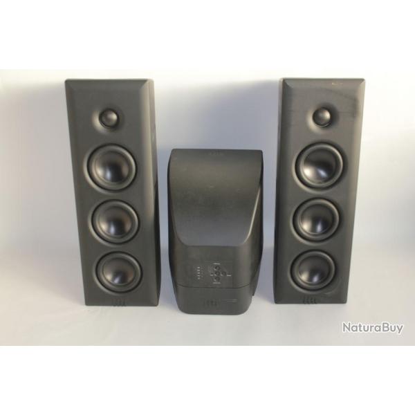 Enceinte HRT Stage loudspeakers noir Haut de gamme neuf