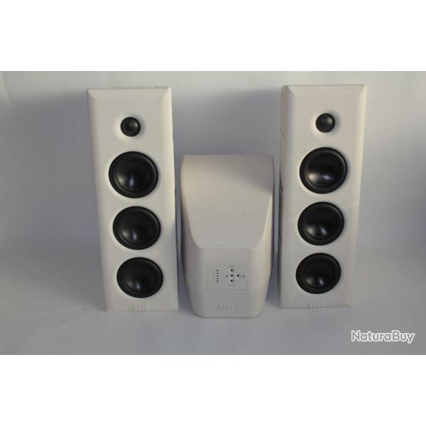 Enceinte HRT Stage loudspeakers blanc Haut de gamme neuf