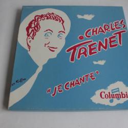 Vinyle coffret 33T Charles Trenet Je chante 162-16044/5/6/7