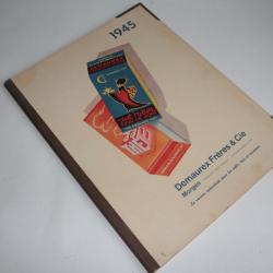 Porte courrier et 4 Calendrier Publicitaire 1945 Demaurex Frères et Cie