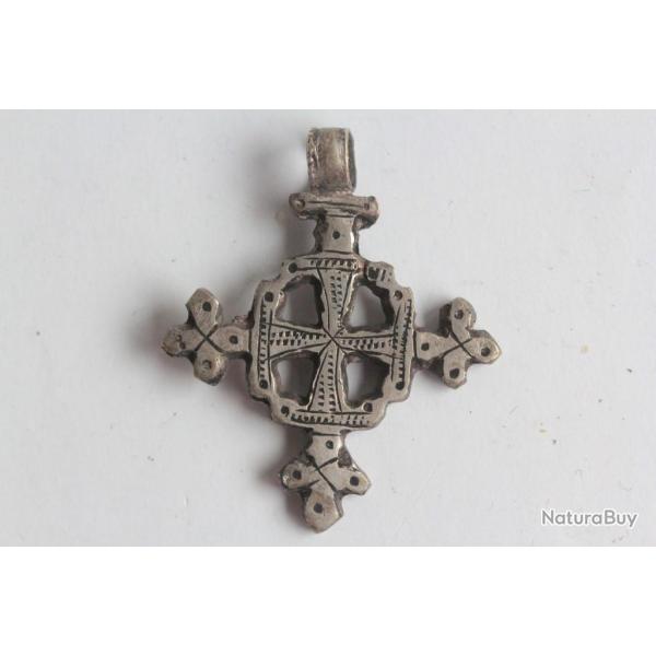 Ancienne Croix Pendentif Copte �thiopie