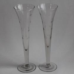 Anciennes Flûtes à champagne Étoiles