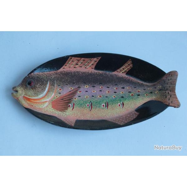 Vide poche papier m�ch� laqu� Poisson