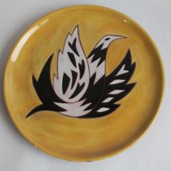 JEAN PICART LE DOUX Plat céramique Sant Vicens 1960
