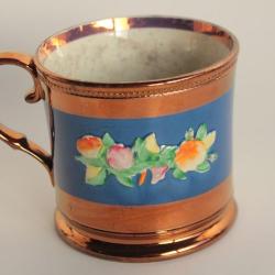 Grande tasse faïence Jersey XIXe siècle