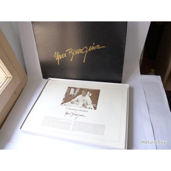 Portofolio de 24 dessins  L'humour  Clinique   par Yves Bourquin