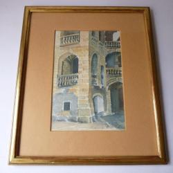 Peinture aquarelle Genève Frans Kohler