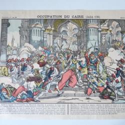 Gravure D'EPINAL Occupation du Caire 1798