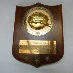 Trophée récompense  United Air LInes  aviation