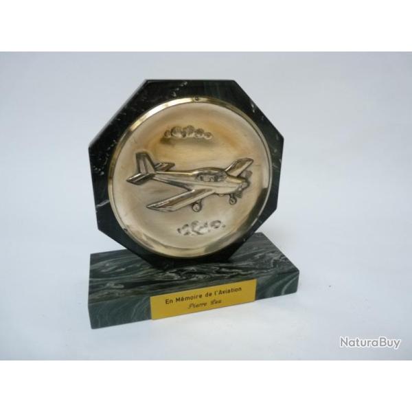 Troph�e souvenir  En m�moire de l'aviation  aviation