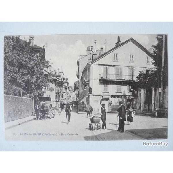 CPA 74 Evian-les-Bains ( Hte Savoie). - Rue nationale n773