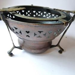 Réchaud Brasero bronze XVIIIe siècle Art populaire Cuisine