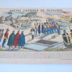 Gravure D'EPINAL Napoléon