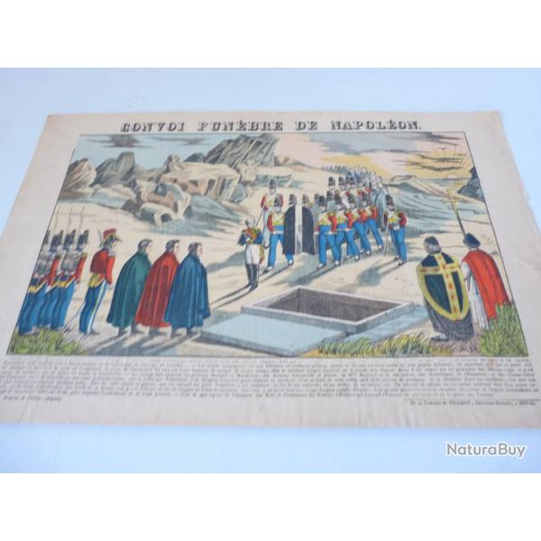 Gravure D'EPINAL Napolon