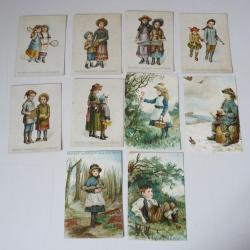 Chromos (10) Chocolat Cie d'Orient Lyon