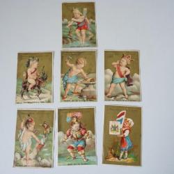 Chromos (7) Au Fidèle Berger