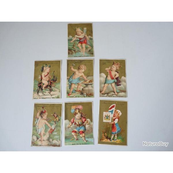 Chromos (7) Au Fid�le Berger