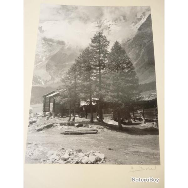 Grande Photographie Haute-Savoie Montagne BOREL