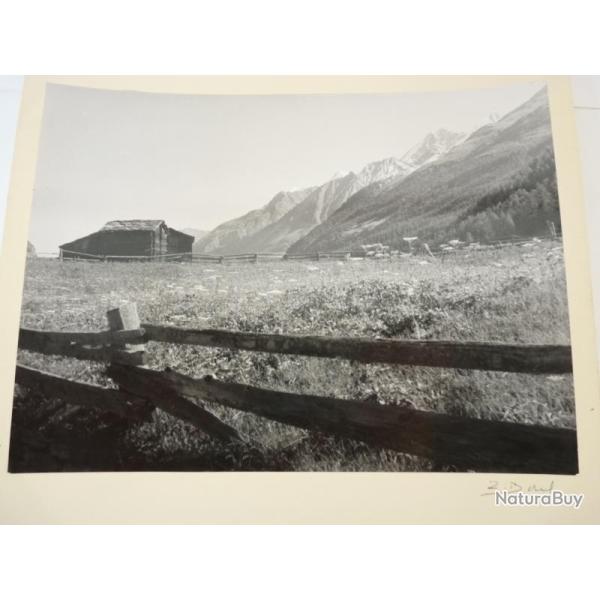 Grande Photographie Haute-Savoie Montagne BOREL