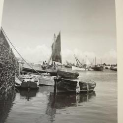 Grande Photographie Finistère CAMARET Le Port BOREL
