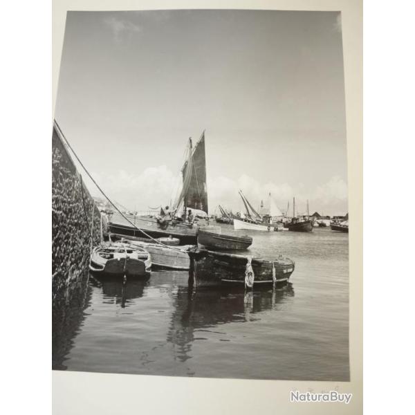 Grande Photographie Finist�re CAMARET Le Port BOREL