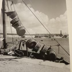 Grande Photographie Finistère CAMARET Le Port BOREL