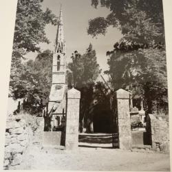 Grande Photographie Finistère SAINT NIC L'Église BOREL