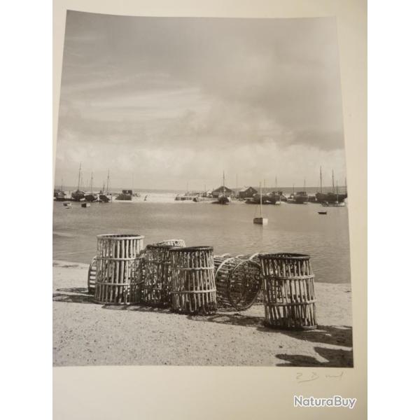 Grande Photographie Finist�re CAMARET Le Port BOREL