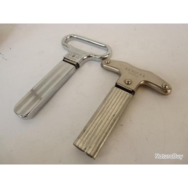 Deux Tire-bouchons Vin vigne