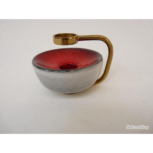 Petit Bougeoir c�ramique LIFAS Alice Sordet-Bonifas