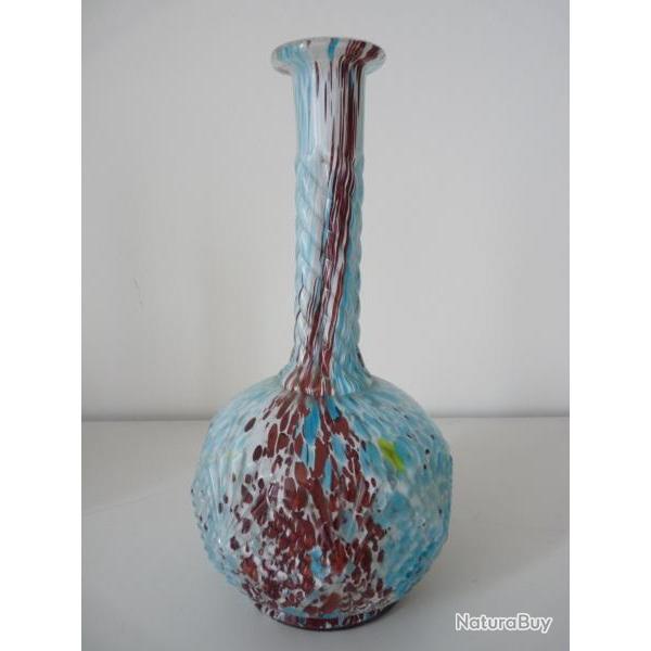 Vase en verre de Clichy
