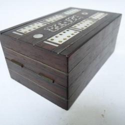 Ancien Jeu boite bois et nacre