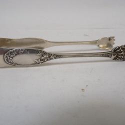 Pince à sucre argent France Minerve